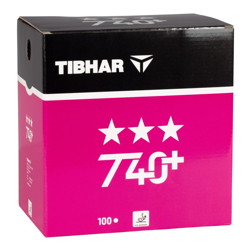 Tibhar Ball T40*** pack 100 white - Killypong