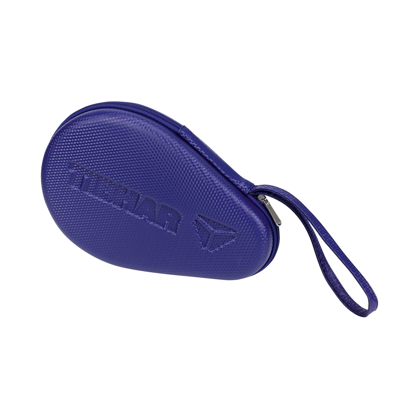 Tibhar Bat Cover Carbon Round Navy Blue
