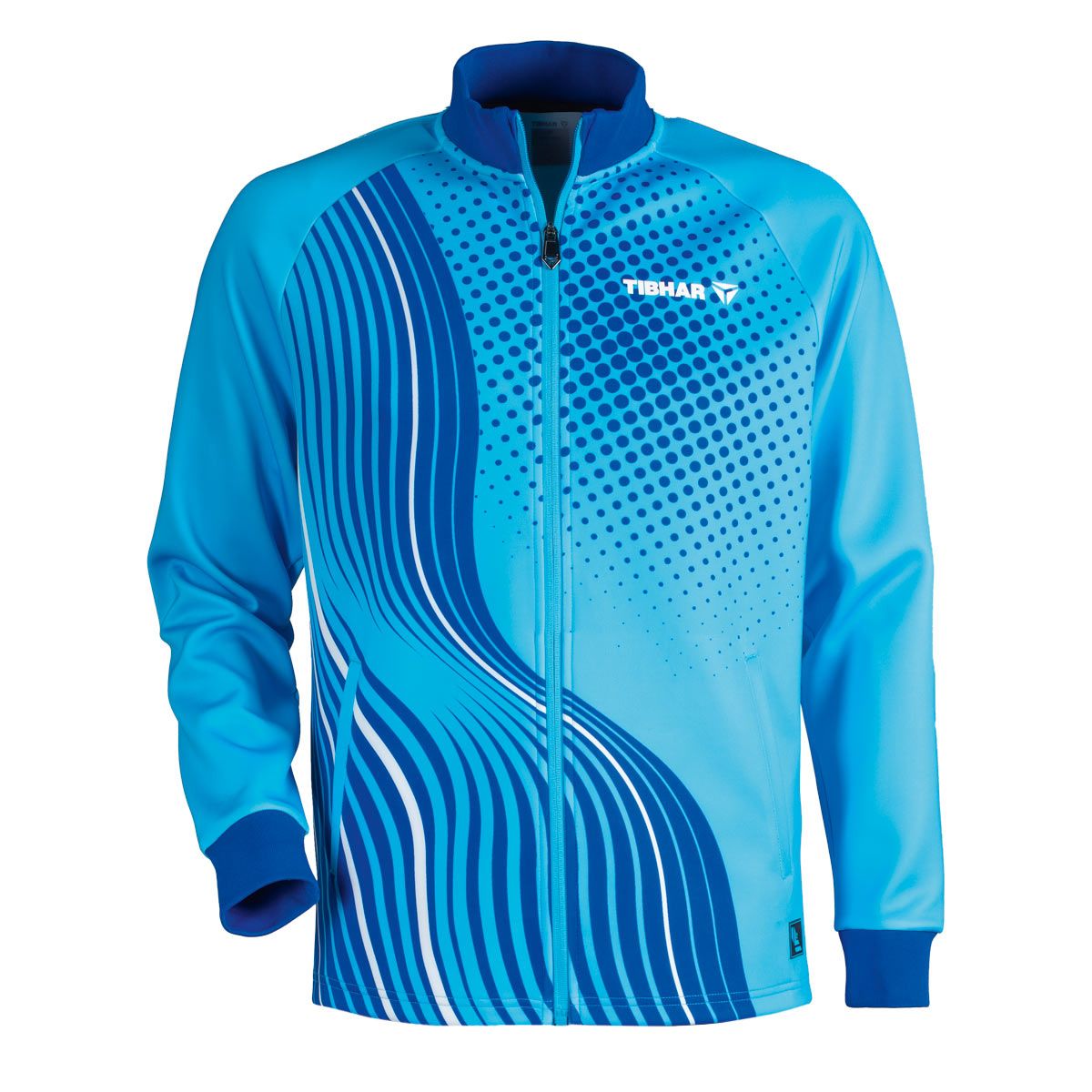 Tibhar Tracksuit Jacket L2 River Turquoise - Killypong