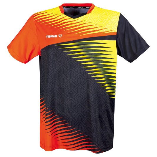 Tibhar TT-Shirt Azur Orange -  Black
